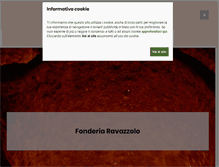 Tablet Screenshot of fonderieravazzolo.com